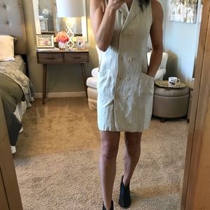 Ann Taylor vintage linen dress